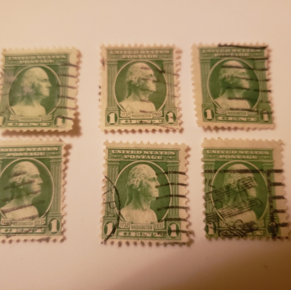 Rare george washington 1 cent stamps - Picture 1 of 1